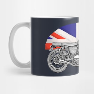 Flag and Trumpet Mug